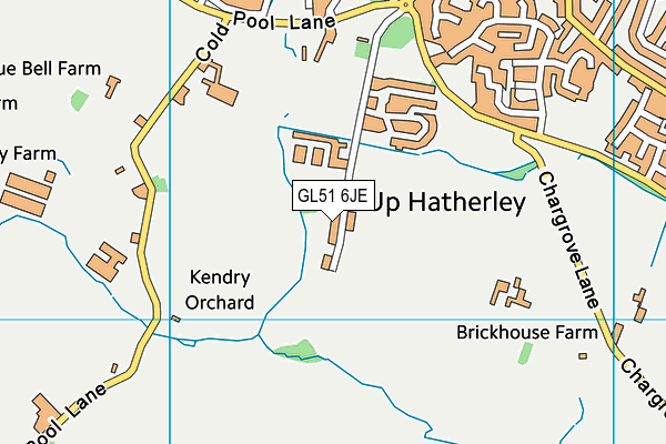 GL51 6JE map - OS VectorMap District (Ordnance Survey) GL51 6JE map - OS VectorMap District (Ordnance Survey)