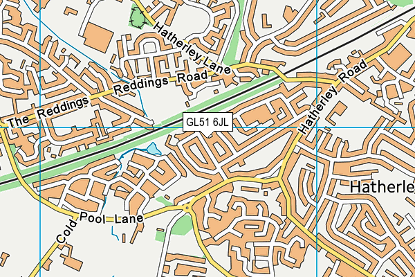 GL51 6JL map - OS VectorMap District (Ordnance Survey) GL51 6JL map - OS VectorMap District (Ordnance Survey)