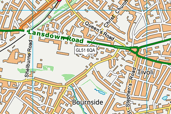 GL51 6QA map - OS VectorMap District (Ordnance Survey) GL51 6QA map - OS VectorMap District (Ordnance Survey)