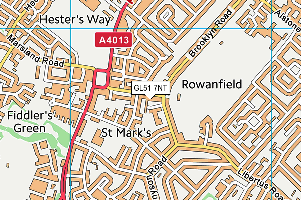 GL51 7NT map - OS VectorMap District (Ordnance Survey) GL51 7NT map - OS VectorMap District (Ordnance Survey)