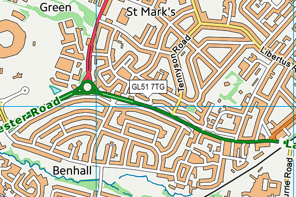 GL51 7TG map - OS VectorMap District (Ordnance Survey) GL51 7TG map - OS VectorMap District (Ordnance Survey)