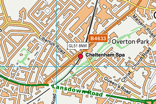 GL51 8NW map - OS VectorMap District (Ordnance Survey) GL51 8NW map - OS VectorMap District (Ordnance Survey)