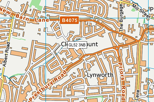 GL52 3NB map - OS VectorMap District (Ordnance Survey) GL52 3NB map - OS VectorMap District (Ordnance Survey)