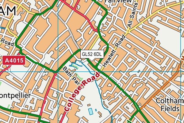 GL52 6DL map - OS VectorMap District (Ordnance Survey) GL52 6DL map - OS VectorMap District (Ordnance Survey)
