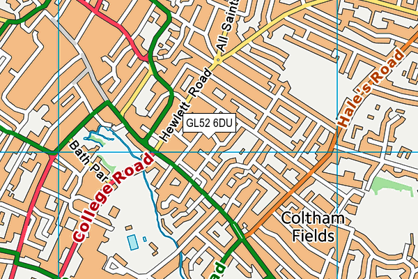 GL52 6DU map - OS VectorMap District (Ordnance Survey) GL52 6DU map - OS VectorMap District (Ordnance Survey)