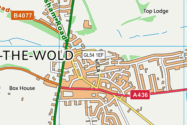 GL54 1EF map - OS VectorMap District (Ordnance Survey) GL54 1EF map - OS VectorMap District (Ordnance Survey)