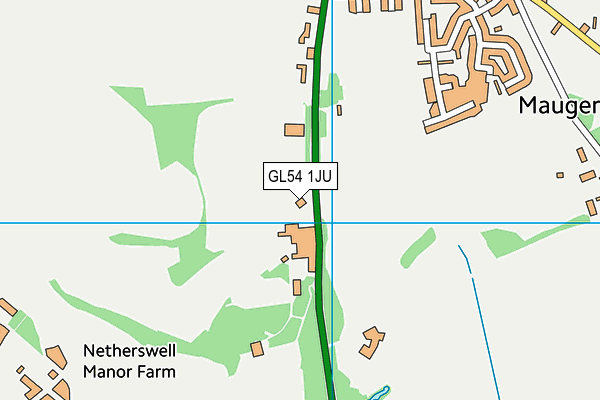 GL54 1JU map - OS VectorMap District (Ordnance Survey) GL54 1JU map - OS VectorMap District (Ordnance Survey)