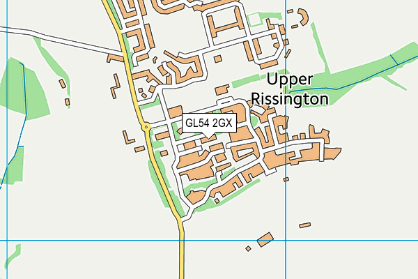 GL54 2GX map - OS VectorMap District (Ordnance Survey) GL54 2GX map - OS VectorMap District (Ordnance Survey)