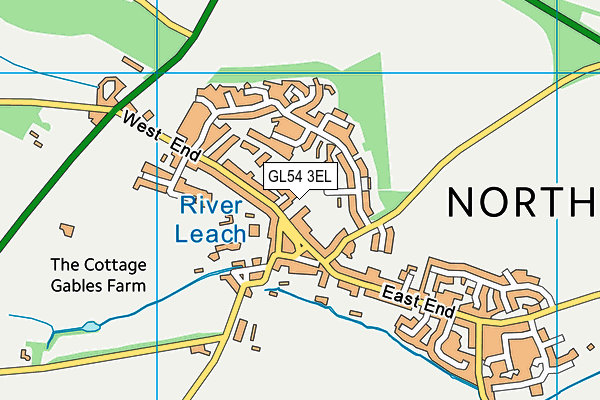 GL54 3EL map - OS VectorMap District (Ordnance Survey) GL54 3EL map - OS VectorMap District (Ordnance Survey)