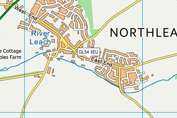 GL54 3EU map - OS VectorMap District (Ordnance Survey) GL54 3EU map - OS VectorMap District (Ordnance Survey)