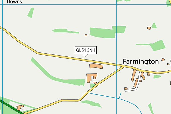 GL54 3NH map - OS VectorMap District (Ordnance Survey) GL54 3NH map - OS VectorMap District (Ordnance Survey)