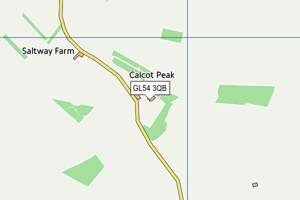 GL54 3QB map - OS VectorMap District (Ordnance Survey) GL54 3QB map - OS VectorMap District (Ordnance Survey)