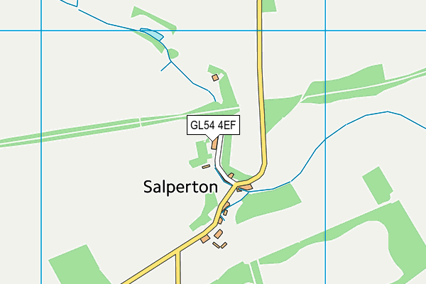 GL54 4EF map - OS VectorMap District (Ordnance Survey) GL54 4EF map - OS VectorMap District (Ordnance Survey)
