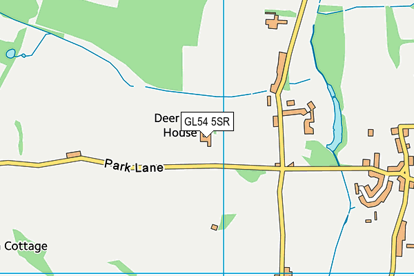 GL54 5SR map - OS VectorMap District (Ordnance Survey) GL54 5SR map - OS VectorMap District (Ordnance Survey)
