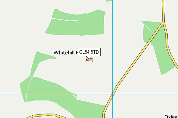GL54 5TD map - OS VectorMap District (Ordnance Survey) GL54 5TD map - OS VectorMap District (Ordnance Survey)