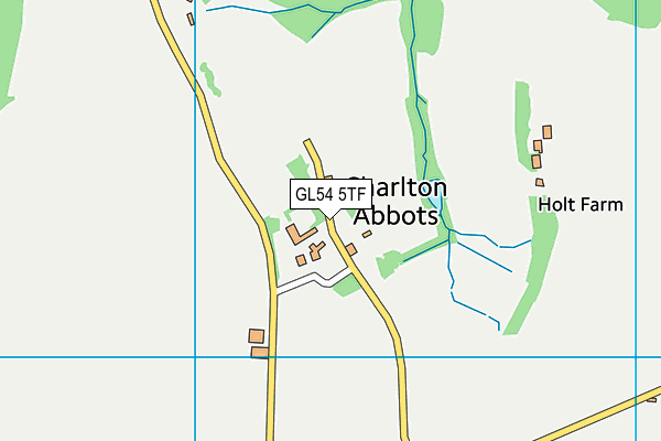 GL54 5TF map - OS VectorMap District (Ordnance Survey) GL54 5TF map - OS VectorMap District (Ordnance Survey)