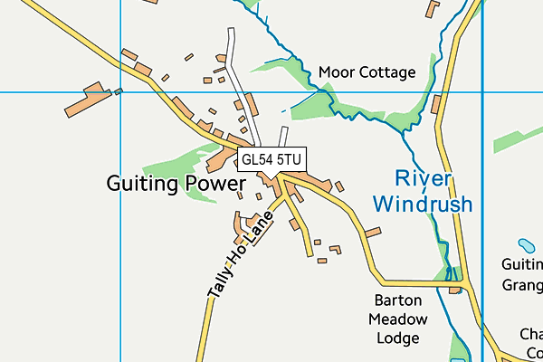 GL54 5TU map - OS VectorMap District (Ordnance Survey) GL54 5TU map - OS VectorMap District (Ordnance Survey)