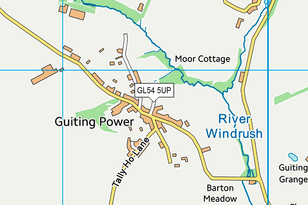GL54 5UP map - OS VectorMap District (Ordnance Survey) GL54 5UP map - OS VectorMap District (Ordnance Survey)
