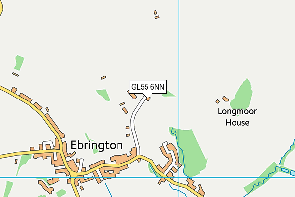 GL55 6NN map - OS VectorMap District (Ordnance Survey) GL55 6NN map - OS VectorMap District (Ordnance Survey)