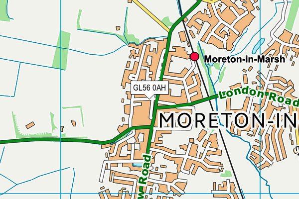 GL56 0AH map - OS VectorMap District (Ordnance Survey) GL56 0AH map - OS VectorMap District (Ordnance Survey)
