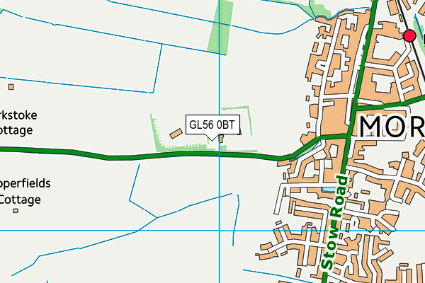 GL56 0BT map - OS VectorMap District (Ordnance Survey) GL56 0BT map - OS VectorMap District (Ordnance Survey)