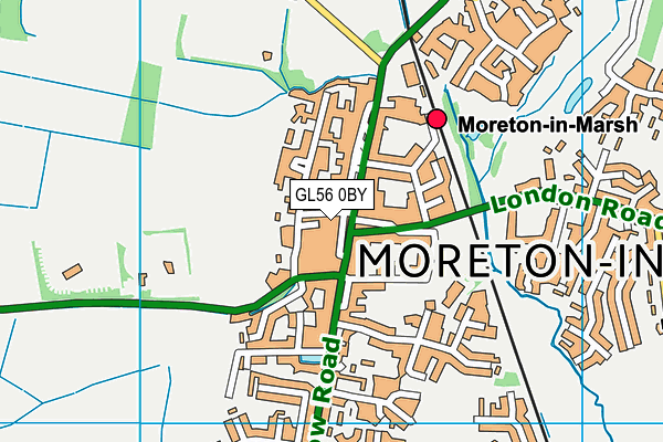 GL56 0BY map - OS VectorMap District (Ordnance Survey) GL56 0BY map - OS VectorMap District (Ordnance Survey)