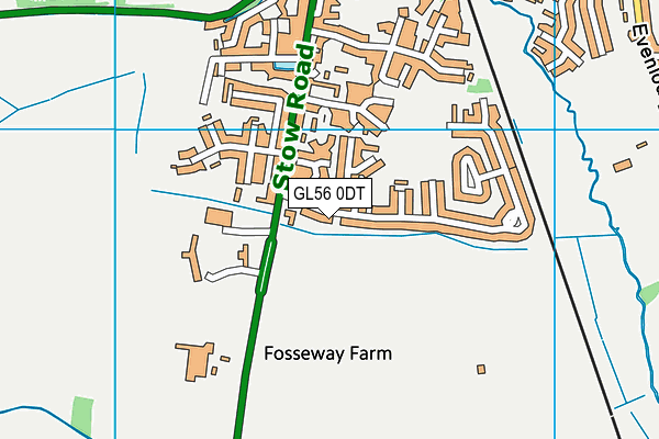 GL56 0DT map - OS VectorMap District (Ordnance Survey) GL56 0DT map - OS VectorMap District (Ordnance Survey)