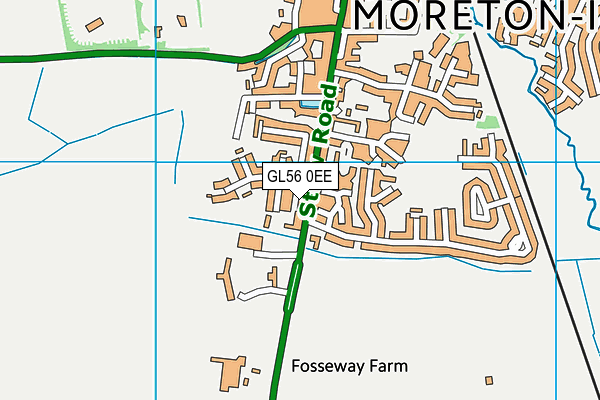 GL56 0EE map - OS VectorMap District (Ordnance Survey) GL56 0EE map - OS VectorMap District (Ordnance Survey)