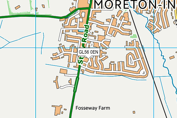 GL56 0EN map - OS VectorMap District (Ordnance Survey) GL56 0EN map - OS VectorMap District (Ordnance Survey)
