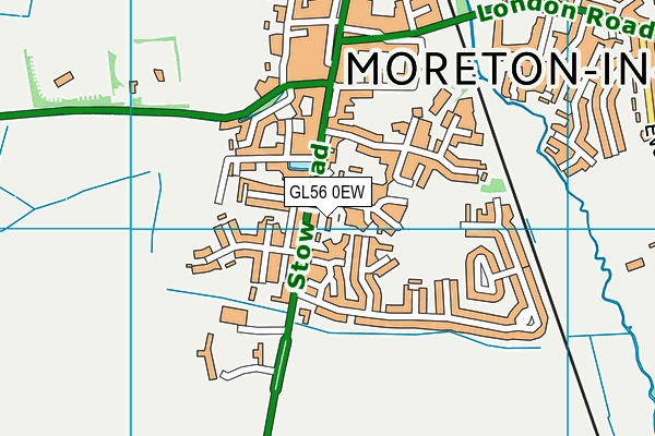 GL56 0EW map - OS VectorMap District (Ordnance Survey) GL56 0EW map - OS VectorMap District (Ordnance Survey)