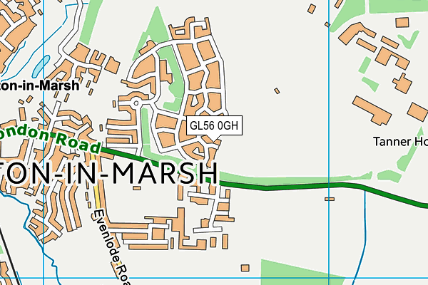 GL56 0GH map - OS VectorMap District (Ordnance Survey) GL56 0GH map - OS VectorMap District (Ordnance Survey)