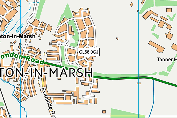 GL56 0GJ map - OS VectorMap District (Ordnance Survey) GL56 0GJ map - OS VectorMap District (Ordnance Survey)