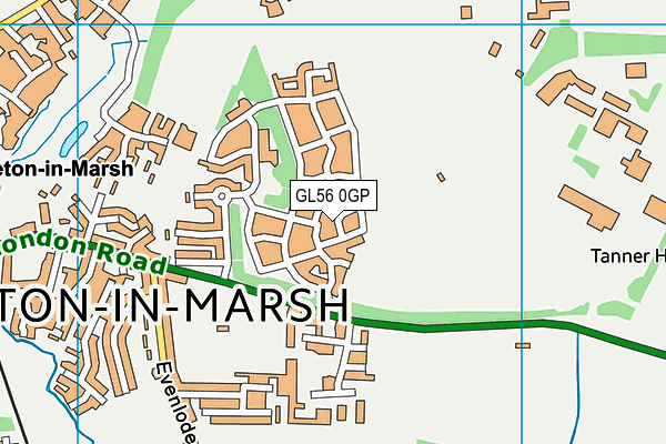 GL56 0GP map - OS VectorMap District (Ordnance Survey) GL56 0GP map - OS VectorMap District (Ordnance Survey)