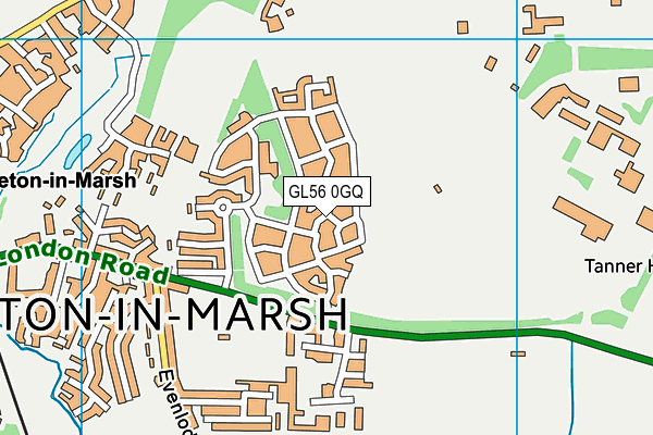 GL56 0GQ map - OS VectorMap District (Ordnance Survey) GL56 0GQ map - OS VectorMap District (Ordnance Survey)