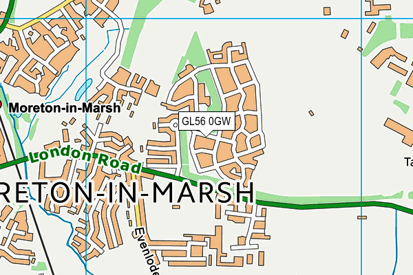 GL56 0GW map - OS VectorMap District (Ordnance Survey) GL56 0GW map - OS VectorMap District (Ordnance Survey)