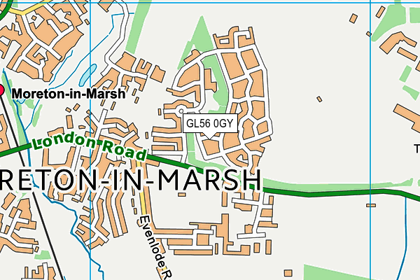 GL56 0GY map - OS VectorMap District (Ordnance Survey) GL56 0GY map - OS VectorMap District (Ordnance Survey)