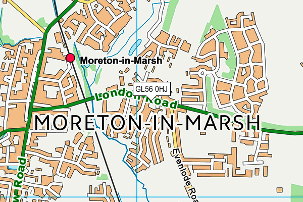 GL56 0HJ map - OS VectorMap District (Ordnance Survey) GL56 0HJ map - OS VectorMap District (Ordnance Survey)