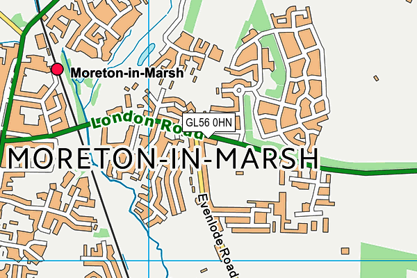 GL56 0HN map - OS VectorMap District (Ordnance Survey) GL56 0HN map - OS VectorMap District (Ordnance Survey)