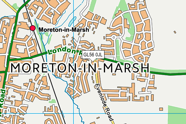 GL56 0JL map - OS VectorMap District (Ordnance Survey) GL56 0JL map - OS VectorMap District (Ordnance Survey)