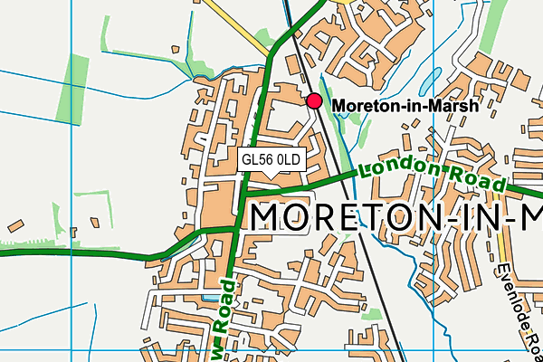 GL56 0LD map - OS VectorMap District (Ordnance Survey) GL56 0LD map - OS VectorMap District (Ordnance Survey)