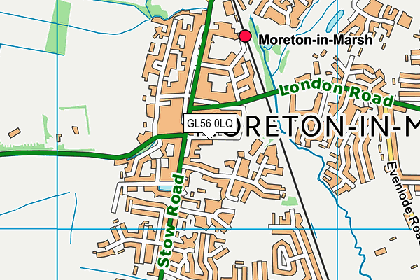 GL56 0LQ map - OS VectorMap District (Ordnance Survey) GL56 0LQ map - OS VectorMap District (Ordnance Survey)
