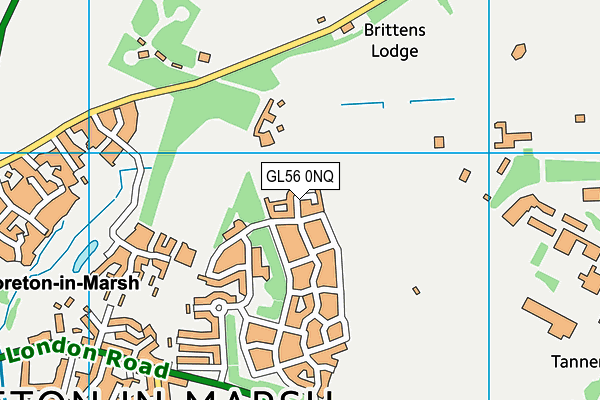 GL56 0NQ map - OS VectorMap District (Ordnance Survey) GL56 0NQ map - OS VectorMap District (Ordnance Survey)