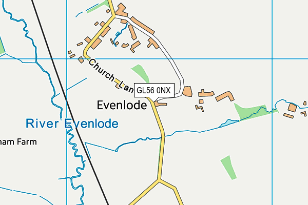 GL56 0NX map - OS VectorMap District (Ordnance Survey) GL56 0NX map - OS VectorMap District (Ordnance Survey)