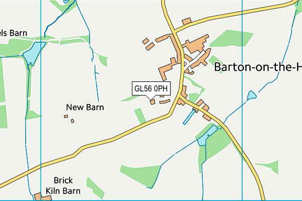 GL56 0PH map - OS VectorMap District (Ordnance Survey) GL56 0PH map - OS VectorMap District (Ordnance Survey)