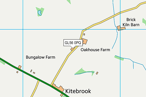 GL56 0PQ map - OS VectorMap District (Ordnance Survey) GL56 0PQ map - OS VectorMap District (Ordnance Survey)