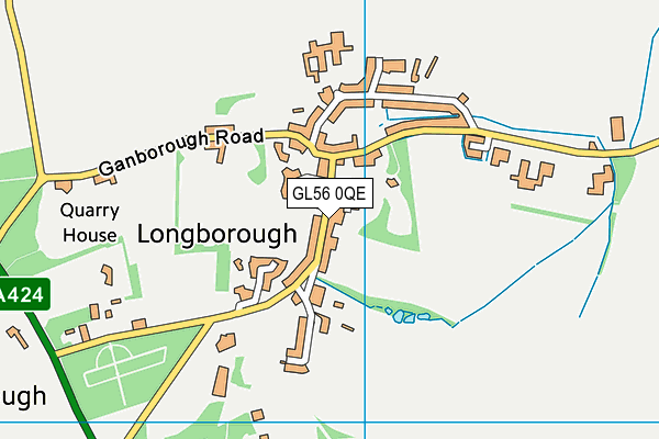 GL56 0QE map - OS VectorMap District (Ordnance Survey) GL56 0QE map - OS VectorMap District (Ordnance Survey)