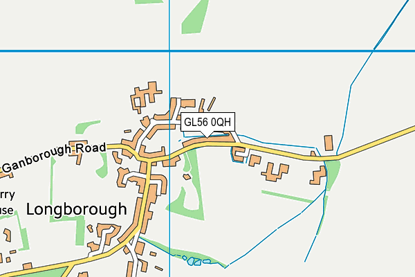 GL56 0QH map - OS VectorMap District (Ordnance Survey) GL56 0QH map - OS VectorMap District (Ordnance Survey)
