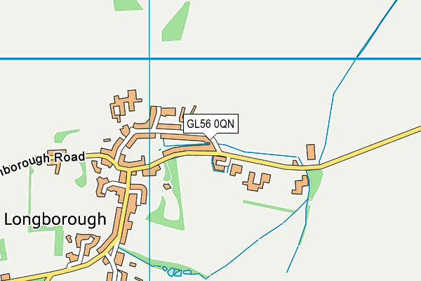 GL56 0QN map - OS VectorMap District (Ordnance Survey) GL56 0QN map - OS VectorMap District (Ordnance Survey)