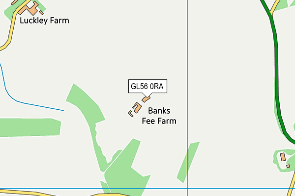 GL56 0RA map - OS VectorMap District (Ordnance Survey) GL56 0RA map - OS VectorMap District (Ordnance Survey)