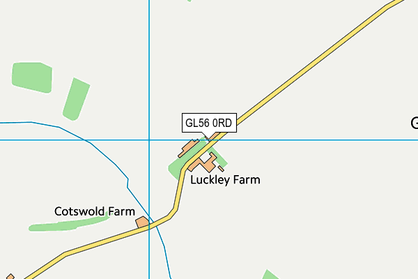 GL56 0RD map - OS VectorMap District (Ordnance Survey) GL56 0RD map - OS VectorMap District (Ordnance Survey)